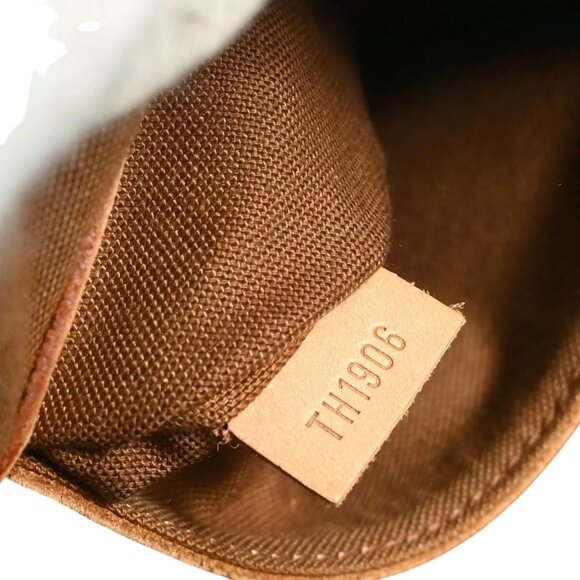 181380BT (S6) Louis Vuitton Satchel Bag Alma Brown Monogram - Picture 9 of 10